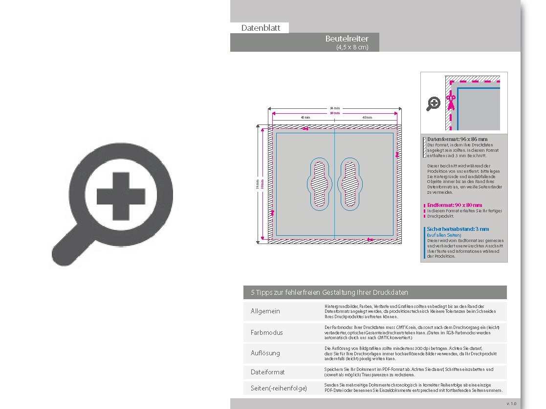 Product Bild sattelreiter_(4_5_x_8_cm)_einseitig_bedruckt_4_0-farbig